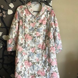 Darling floor length vintage granny robe